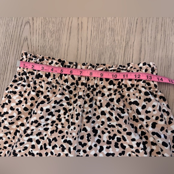 Ann Taylor High Waisted Animal Print Elastic Waist Pants Size S - Picture 5 of 7